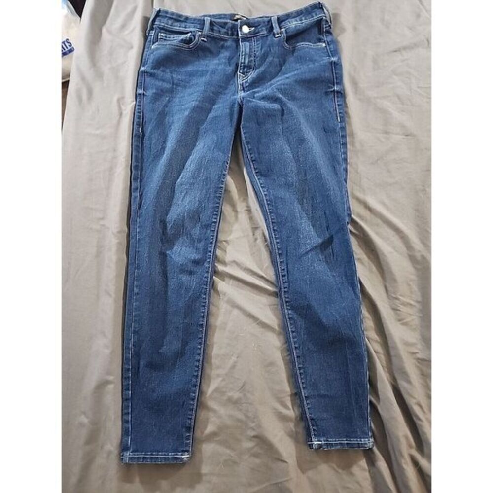 True Religion Jeans 31x28* Jennie Curvy Mid Rise Super Skinny Denim Pants Women